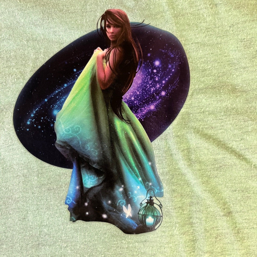NEW Bella & Canvas Ladies Aura Girl Short Sleeve Tee